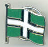 Devon Flag Lapel Pin